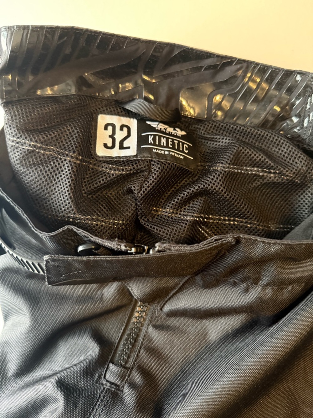 Fly Racing Men's Black Softshell Riding Pants - Picture 3 of 6